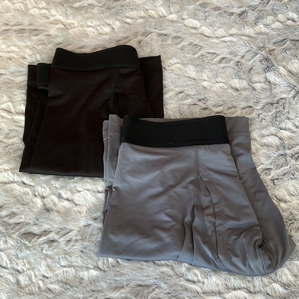 (NWOT) Boys Gray Spandex briefs!